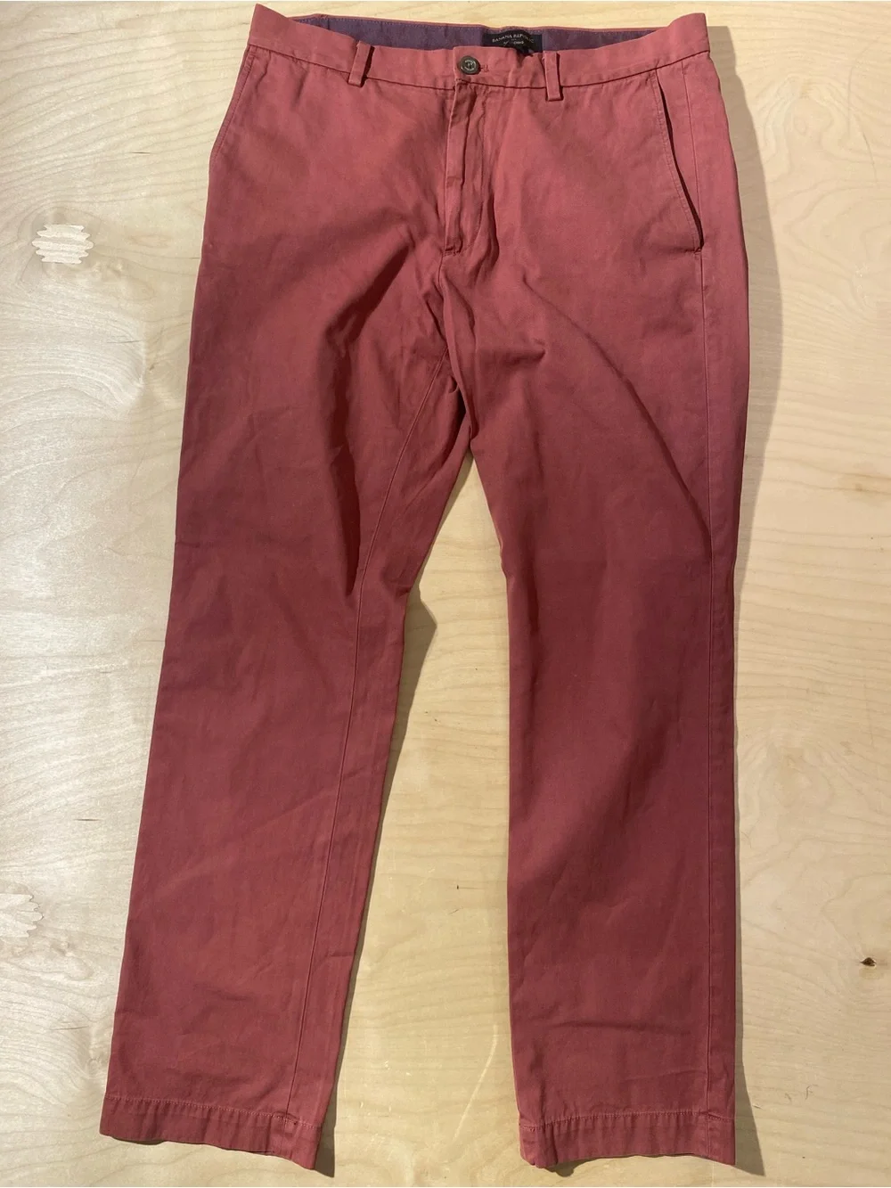 Banana Republic Men's Chinos in Brick Red 33 x 32 (SM)
